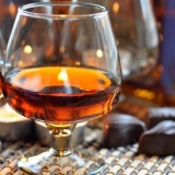 Domaći konjak na suvim šljivama